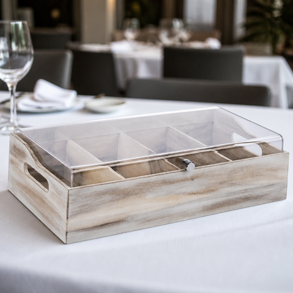 Commercial Cutlery Tray With Cover 510 x 280mm