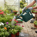 Premium 6.5 Litre Plastic Watering Can - Practical Gardening Tool in Green - High-Quality Professional Grade for Industrial and Commercial Applicat...