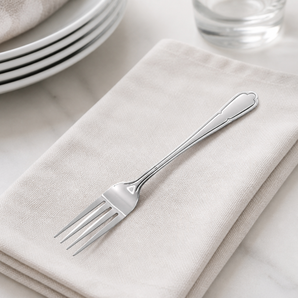 Commercial Table Forks Set of 12 Stainless Steel 201mm