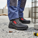 Premium Heavy Duty Safety Boot S3 HRO - Water Resistant Leather, Composite Toecap, Heat Resistant Sole, Size 38-47