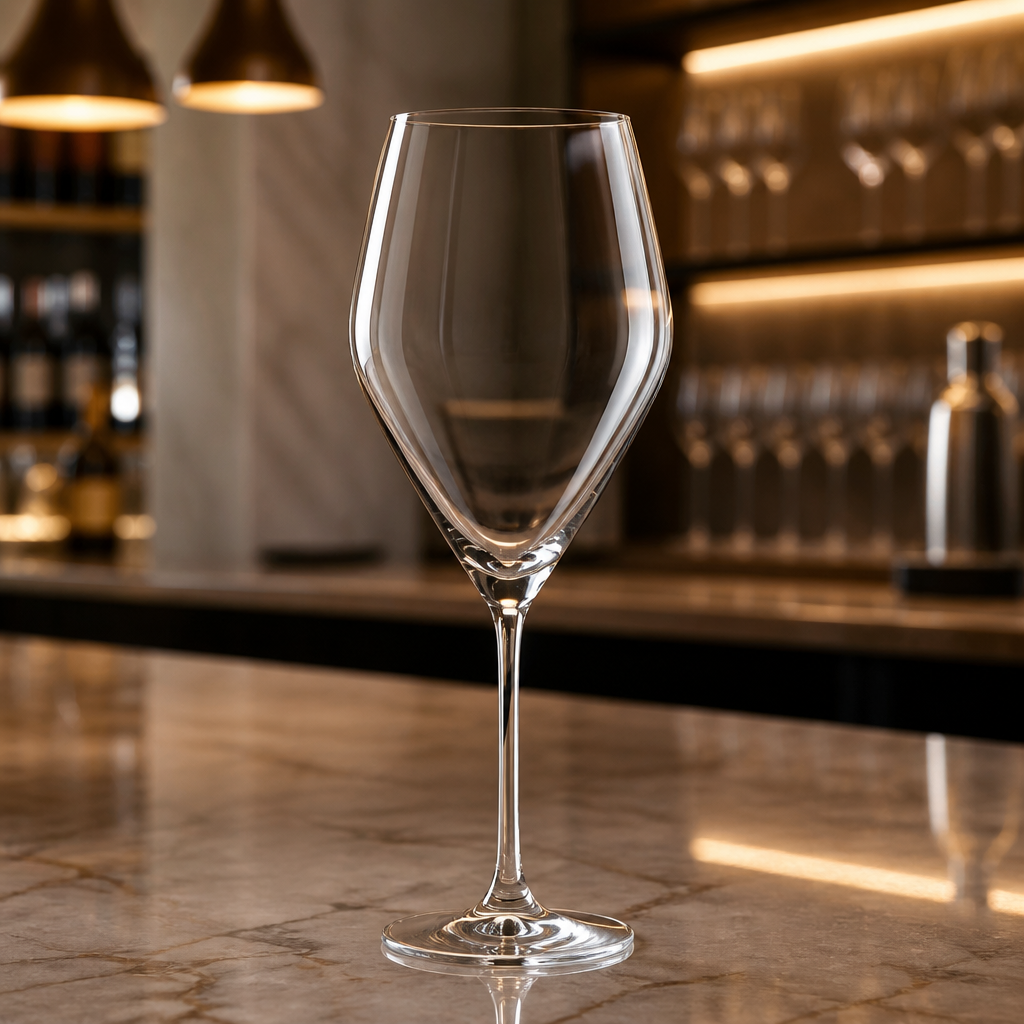 Commercial Wine Glasses 590ml High-Angle Bowl 6 Pack