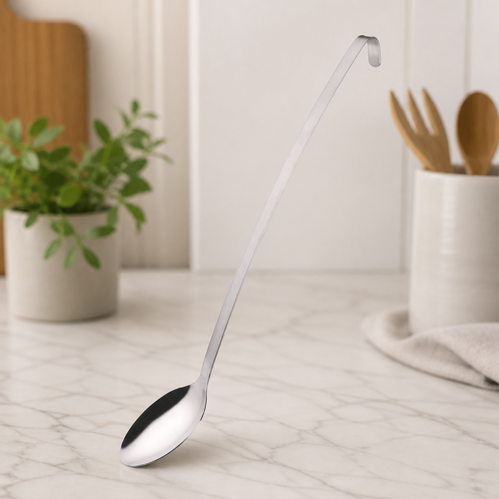 18" Stainless Steel Commercial Serving Spoon for Cooking