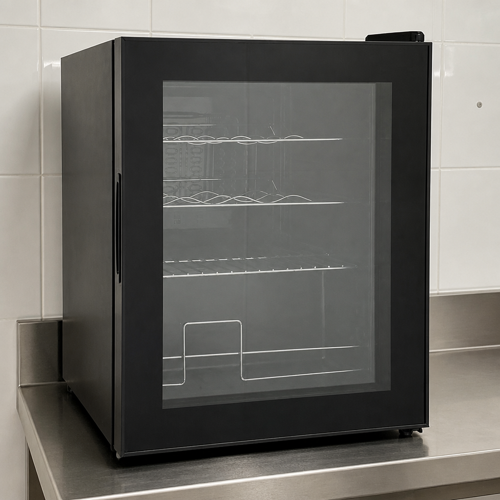 Commercial 16 Bottle Table Top Wine Fridge 48Ltr Capacity