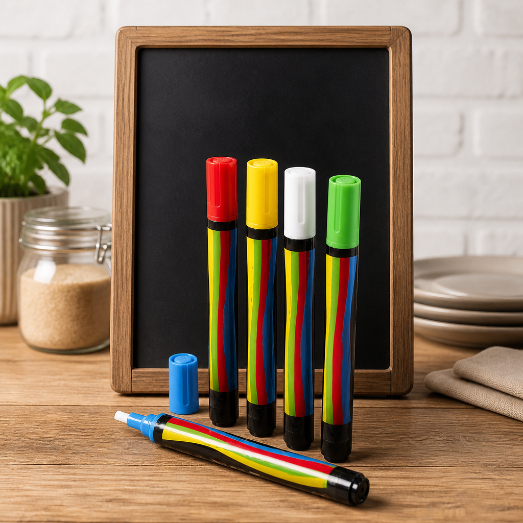 Liquid Chalk Pen 5mm Nib - 5 Pack for Chalkboard Art