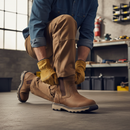 Premium Heavy Duty Safety Boot with S1P HRO SRA Protection for All-Day Comfort and Durability