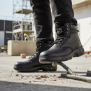 Premium Steel Toe Safety Boot with Water Resistant Upper, Anti-Static Features, and Slip-Resistant Outsole for Industrial Use
