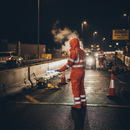 Premium High-Performance Class 3 Ecoviz Stretch Coverall - Waterproof, Windproof, and Breathable with Reflective Tape and Cargo Pockets