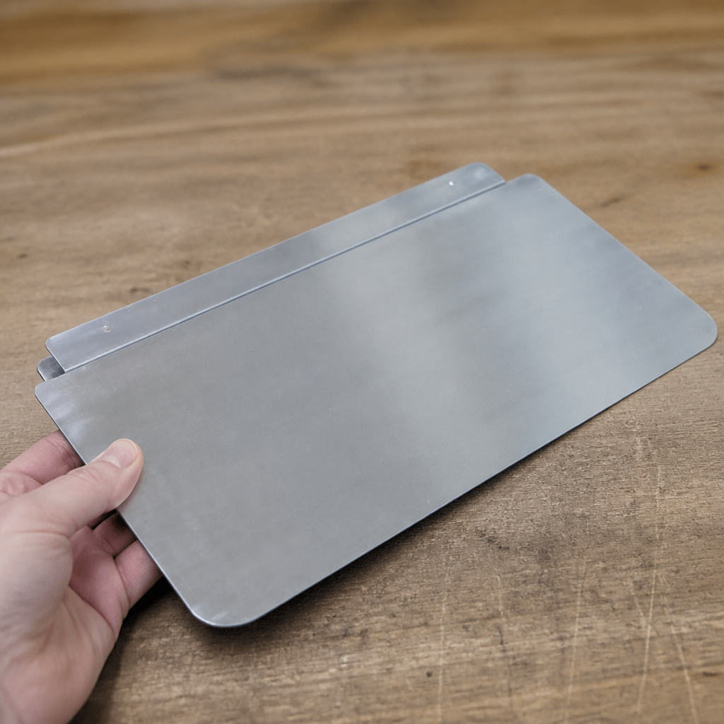 Commercial Splash Back Protector for Gas Fryers 21.3cm High