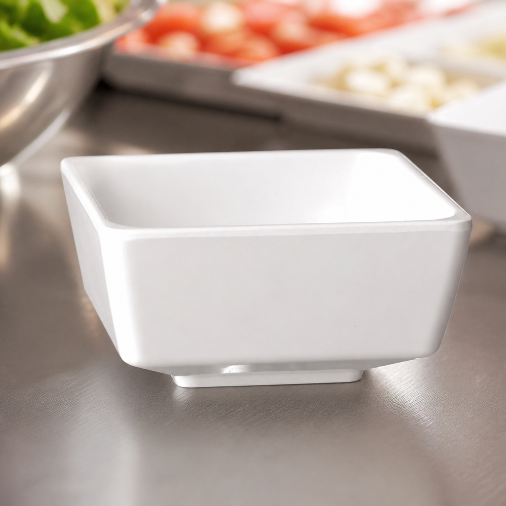 Commercial Melamine Float Bowl 125mm 500ml Dishwasher Safe