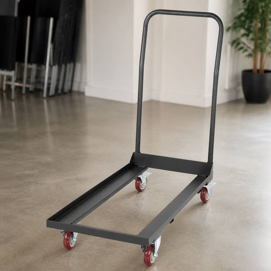 Commercial Folding Chair Trolley for Easy Transport of 10 Chairs