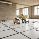 High-Performance Temporary Floor & Surface Protection Board - 1.2M x 2.4M, Fire-Retardant Options, Lightweight and Durable Design