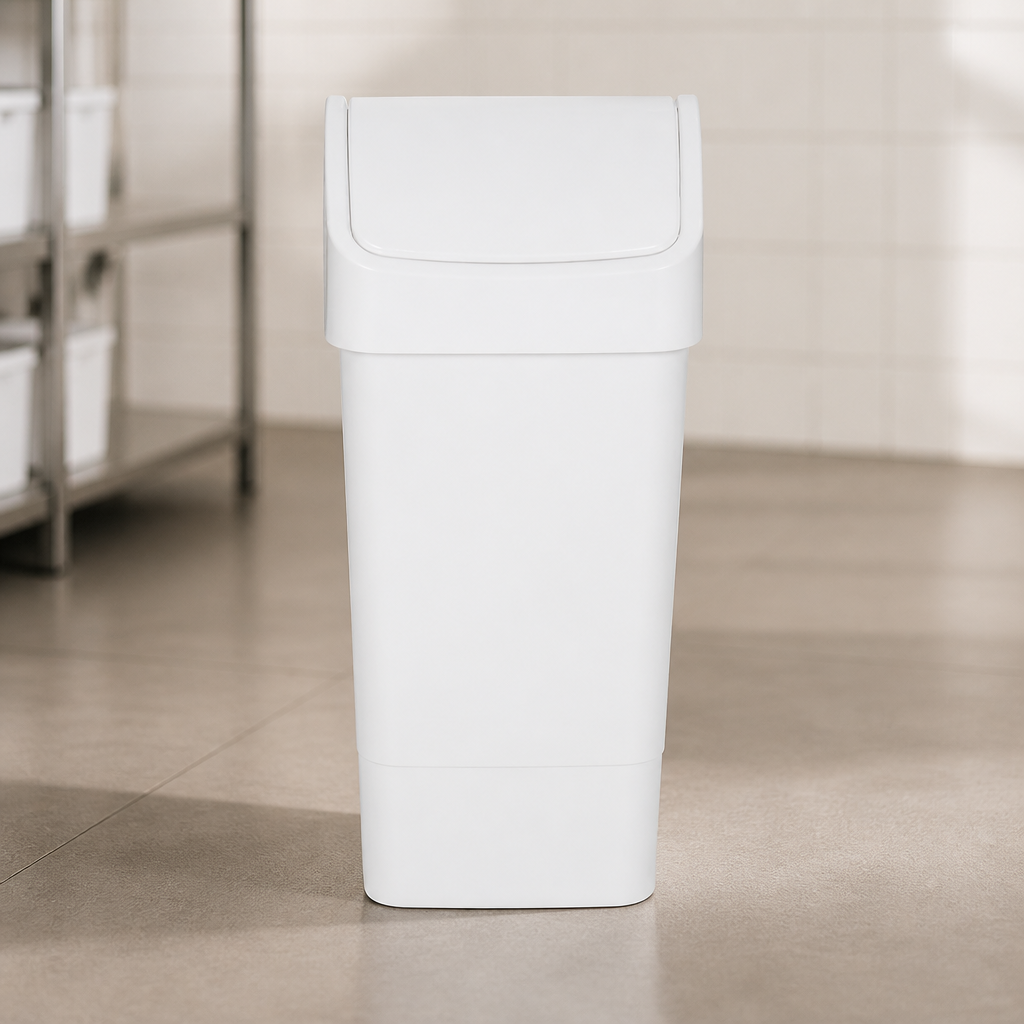 Commercial Swing Top Waste Bin 50L Colour-Coded