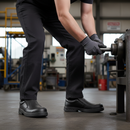 Premium Slip-On Safety Shoe with Steel Toecap and Excellent Slip Resistance for Medical and Food Industries