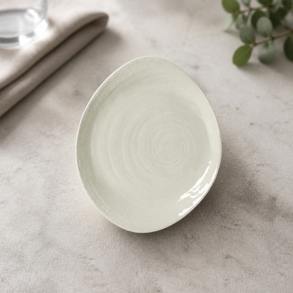 Commercial Scape Plates 152mm - 12 Pack Porcelain Dinnerware