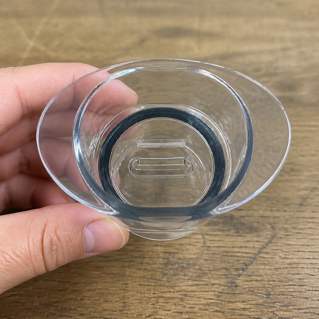 Commercial Blender Lid Polycarbonate Smoke 61x97x70mm