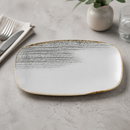 Commercial Oblong Plates 287x152mm Super Vitrified Ceramic 12 Pack