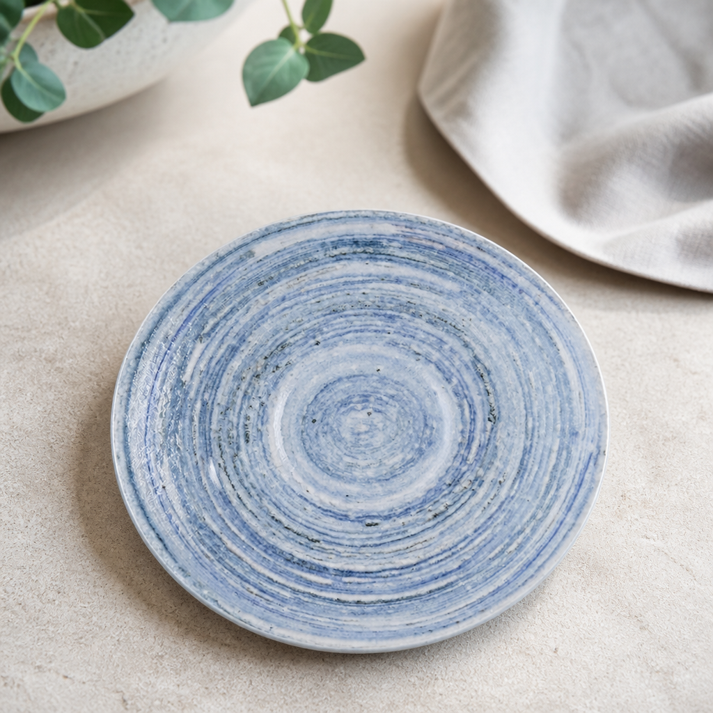 Commercial Cappuccino Saucers 156mm - 12 Pack Durable Ceramic