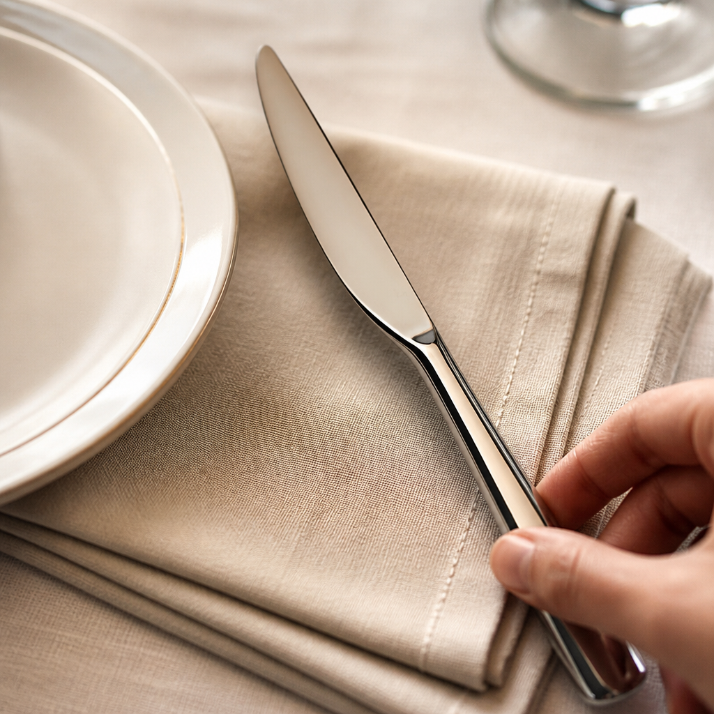 Commercial Stainless Steel Table Knife Set 12 Pack