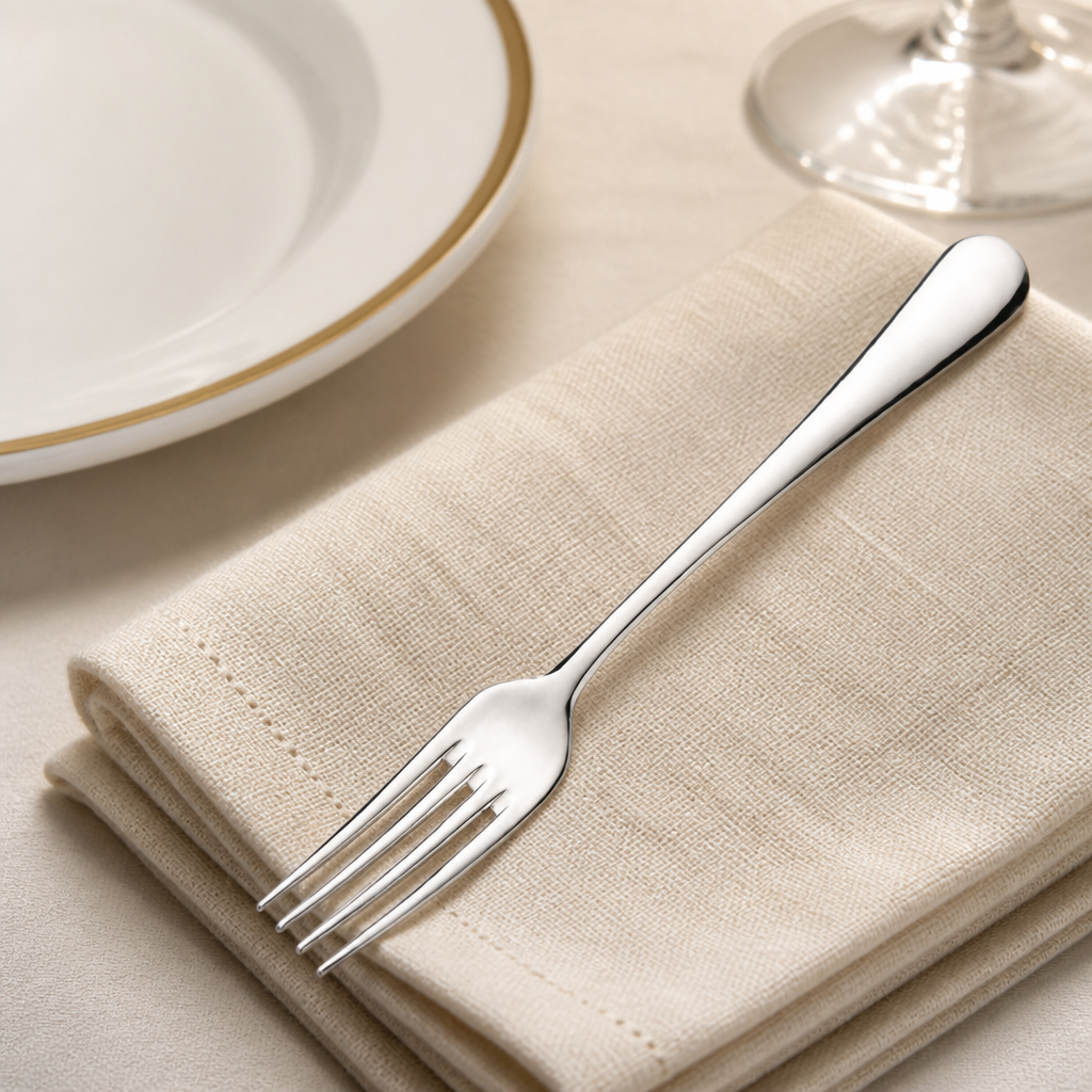Commercial Dessert Forks 12 Pack 18/10 Stainless Steel Silver