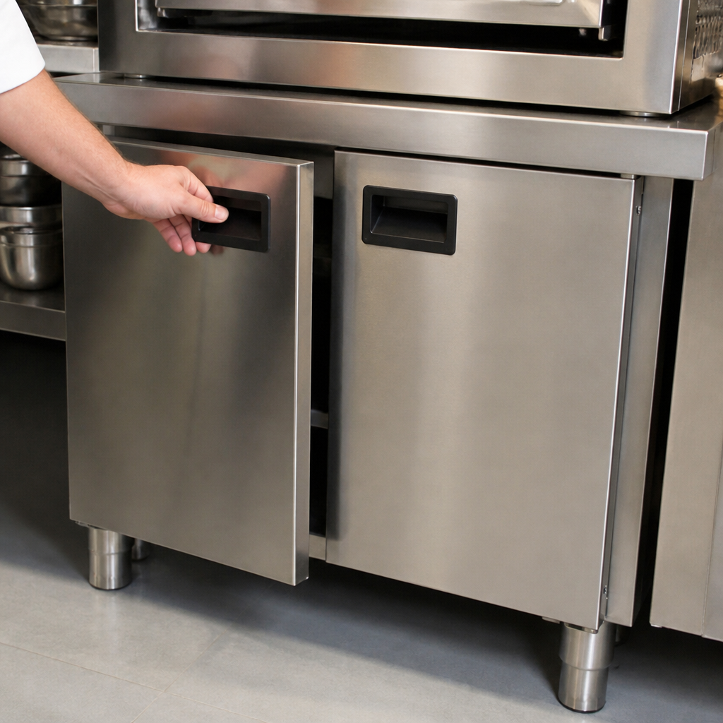 600mm Wide Commercial Base Cupboard for Modular Kitchens