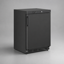 Commercial Undercounter Fridge 129L Capacity Black Steel