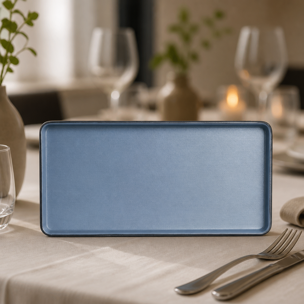 Commercial Melamine Rectangle Tray 254mm for serving food