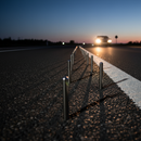 Premium Road Line Pins 900x16MM - Durable Grey Construction for Road Safety and Marking