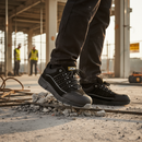 Premium Safety Trainer S1P with Nubuck Upper and Antislip Sole, Sizes 8-13 - High-Quality Professional Grade for Industrial and Commercial Applicat...