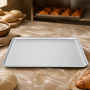Commercial Aluminium Baking Tray 470x356mm Stackable Design