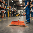 Premium Long Bristle Broom - High-Performance Cleaning Tool for Effective Sweeping