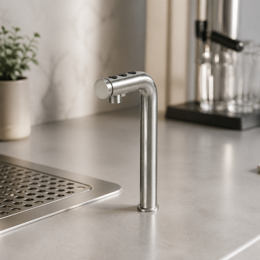 Commercial 3 Button Drip Tray Font for Undercounter Boilers