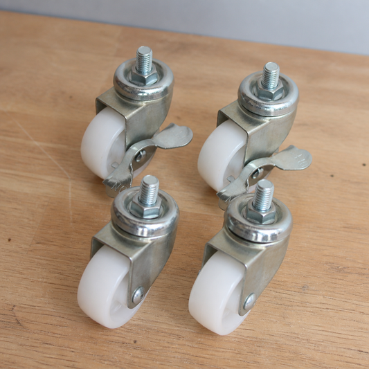 Commercial Replacement Castors Set of 4 for Catering Equipment