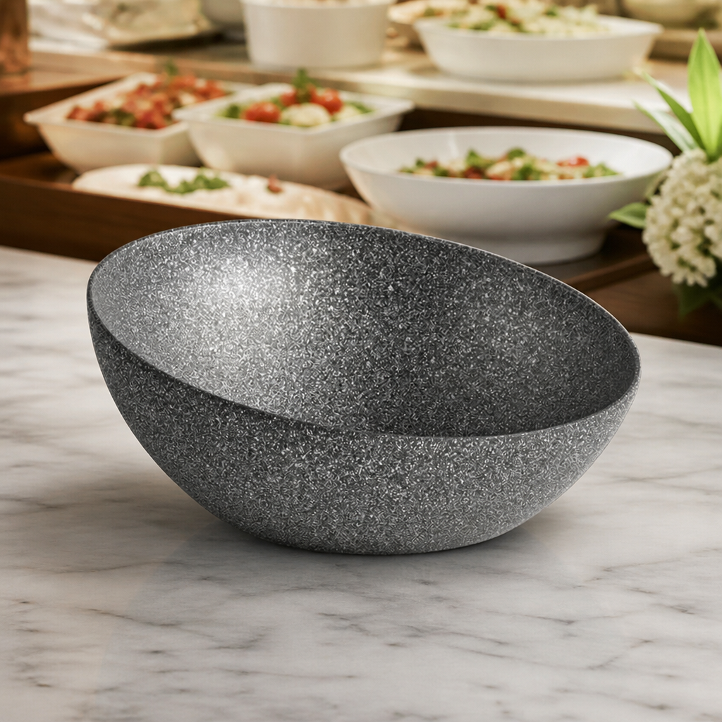 1.9Ltr Metal Dish Frostfire Bowl 265mm Diameter