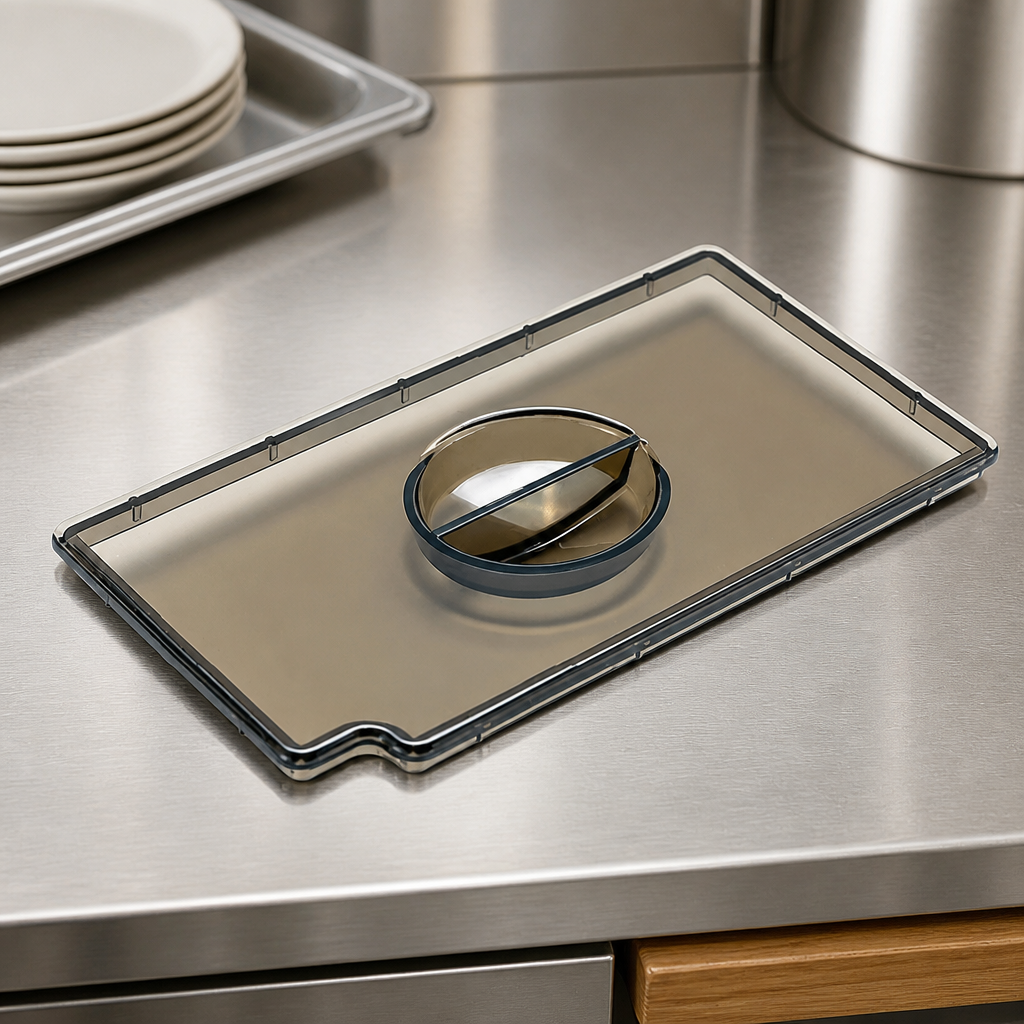 Commercial Bean Container Cover Assembly for Coffee Machines