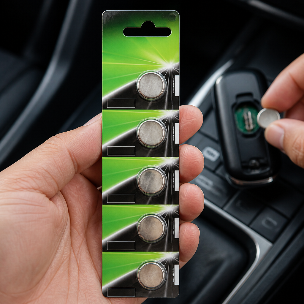 Lithium Button Battery Pack for Commercial Use - 5 Pack