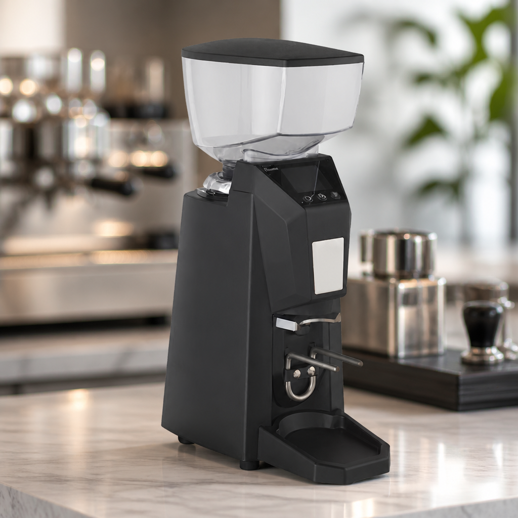 Commercial Coffee Grinder 25kg/hr Capacity with LCD Display