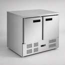 Commercial Double Door Counter Freezer 240L Capacity