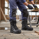 Premium Waterproof Safety Boots with Fibreglass Toe Cap for Ultimate Protection and Comfort - Sizes 3-14