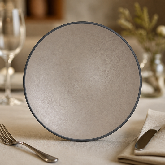 203mm Commercial Round Melamine Plates - 24 Pack