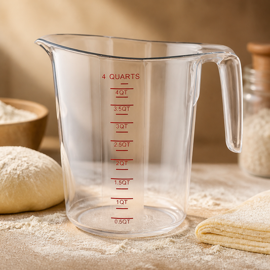 Commercial Polycarbonate Measuring Jug 4Ltr Shatter Resistant