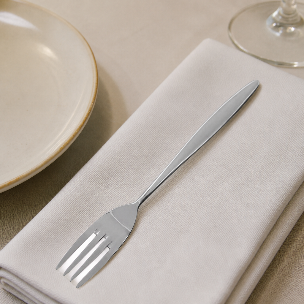 12 pack of 210mm stainless steel commercial table forks