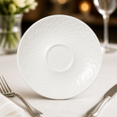 Commercial Alumina Vitrified Ceramic Saucers 152.5mm 36 Pack