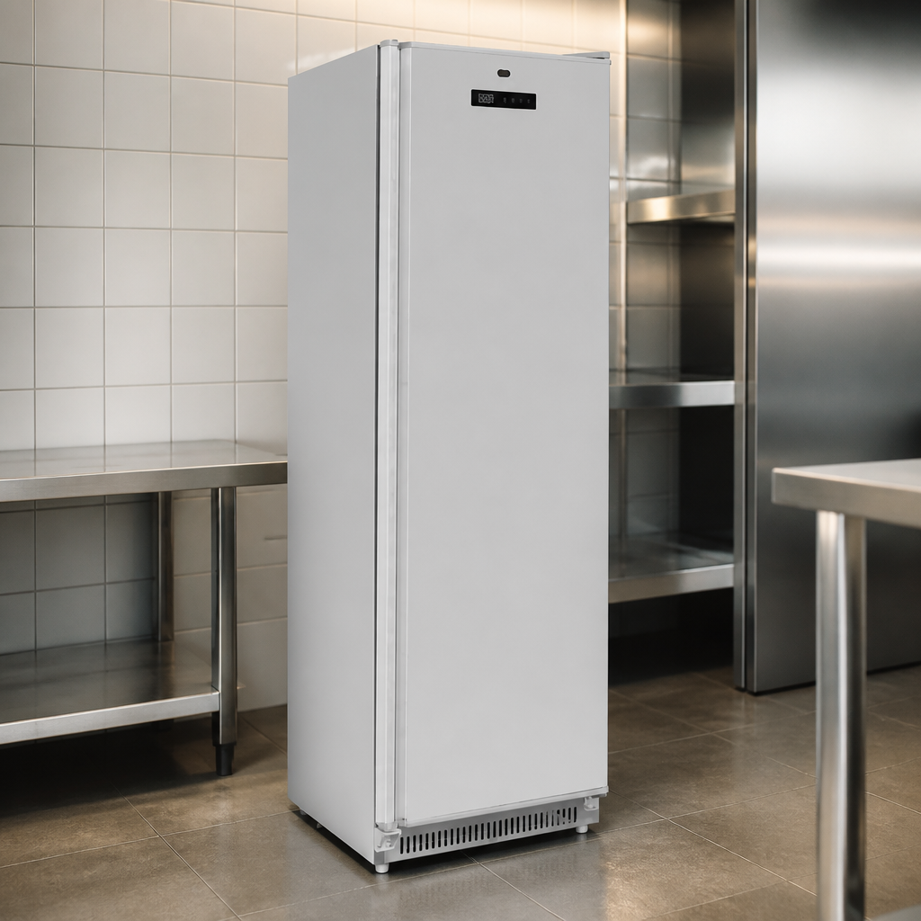 Commercial Upright Freezer Stainless Steel 365Ltr Single Door
