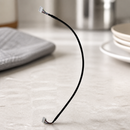 Induction Hob Connect Cable 250mm Wire Black Commercial Parts