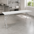 Commercial Stainless Steel Folding Work Table 1830x610mm
