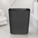 Commercial Waste Bin 14L Black Slim Design Space-Saving