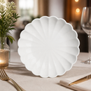 Commercial Scalloped Salad Bowls White 230mm - 6 Pack