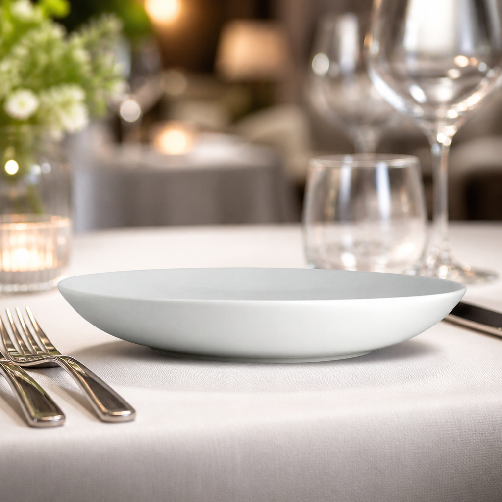 Commercial Low Coupe Bowls 229mm 710ml Porcelain 24 Pack