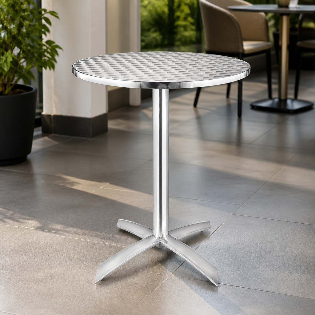 Commercial Folding Flip Top Table 600mm Stainless Steel