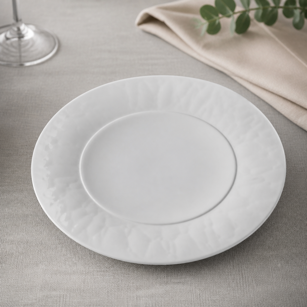 203mm Atelier Style Commercial Porcelain Plates 36 Pack